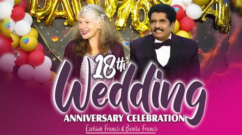 Live Th Wedding Anniversary Celebration Ezekiah Francis