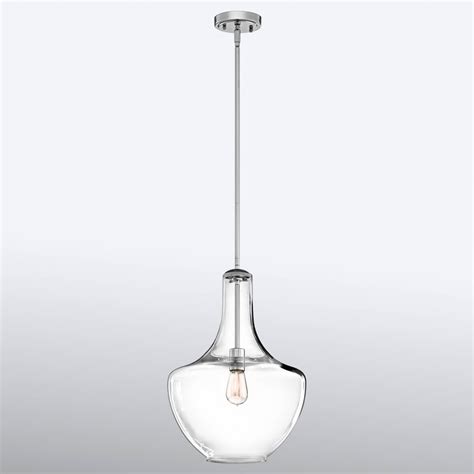 Szklana Lampa Wisz Ca Everly Oprawa Chrom Lampy Pl