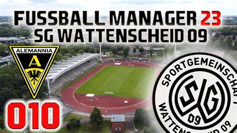 Fussball Manager Sg Wattenscheid Klatsche Gegen Aachen