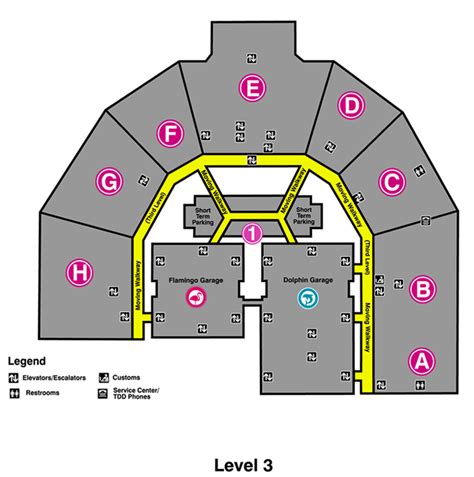 Miami International Airport Terminal Maps | Miami International Airport