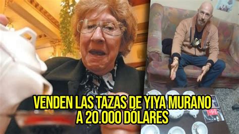 Subastan las tazas de YIYA MURANO con las que envenenó a sus amigas