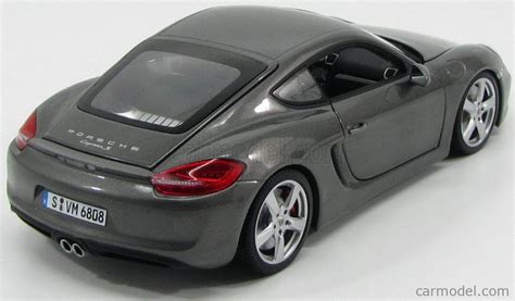 NOREV WAP0210070D Scale 1 18 PORSCHE CAYMAN S COUPE 2013 GREY MET