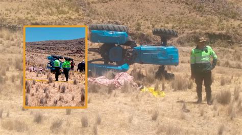 Chucuito En Pomata Un Agricultor Perdió La Vida Tras Ser Aplastado Por