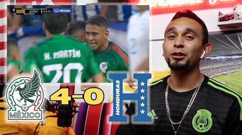 Mexico Goleo Copa Oro Reacci N Mexico Honduras Youtube