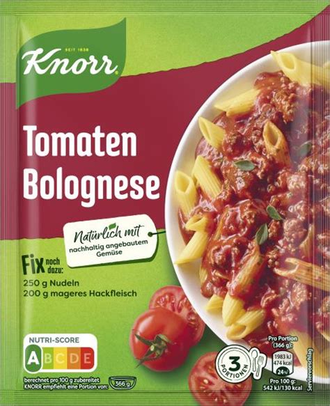 Knorr Fix Tomaten Bolognese Online Kaufen Bei Combi De