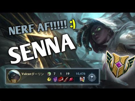 Wild Rift Senna Gameplay Senna Nerf Vulcan Gaming Wildrift