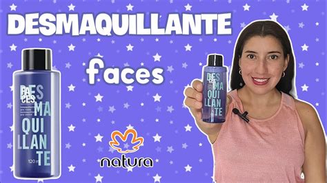 Desmaquillante Natura Faces Youtube