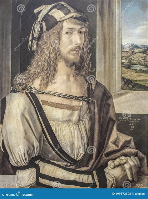 Self Portrait Of Albrecht Durer Or Durero Editorial Stock Photo Image