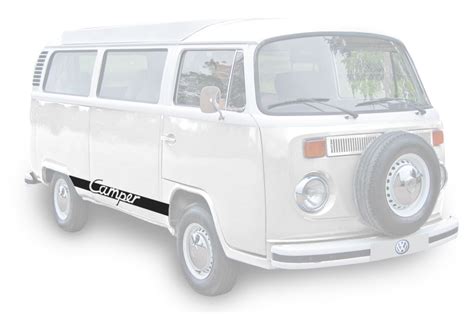 Porsche Style Vw Campervan Decals Porsche Graphics Stripes Stickers