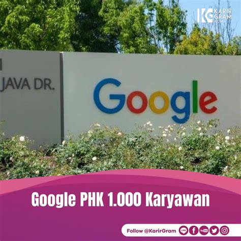 Google PHK 1 000 Karyawan Minggu Lalu Google Mengumumkan Pemutusan