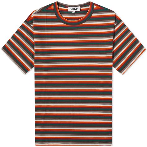 YMC Multi Stripe T Shirt Multi END Global