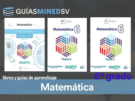 Matemática Esmate De 6 Grado 【2025 】 Pdf