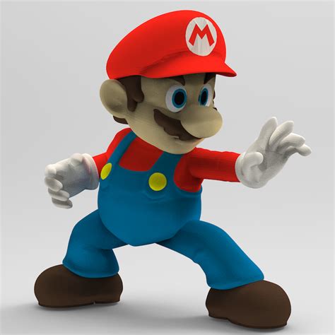 Free STL file Mario 3D 🎨・Model to download and 3D print・Cults