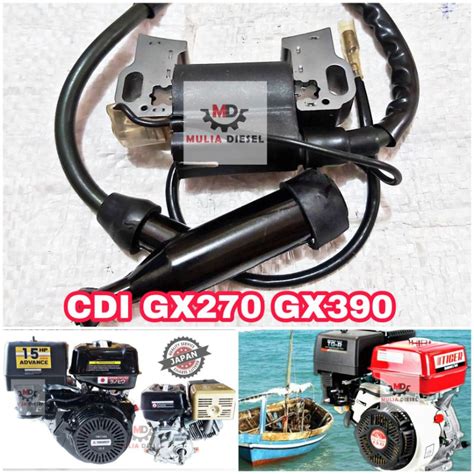 Jual CDI COIL Pengapian Mesin Penggerak GX270 GX390 GX 13 HP 15 HP