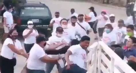 Video Viral La Batalla Campal Entre Simpatizantes De Partidos