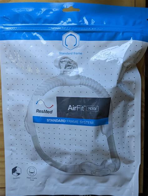 Resmed Airfit N30i Nasal Cpap Mask Frame System Small Medium