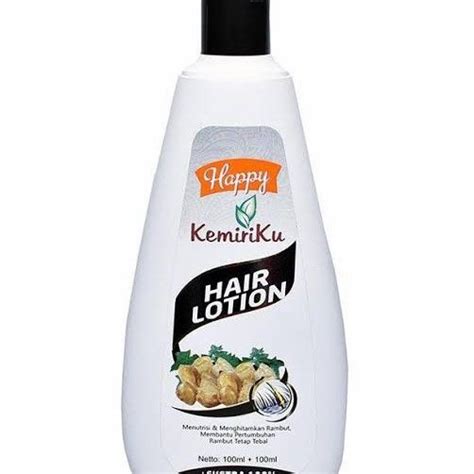 Happy Hair Lotion Kemiriku Ml Merawat Rambut Lazada Indonesia