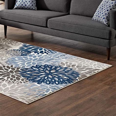 Blue Gray Brown Rugs At Mollie Terpstra Blog