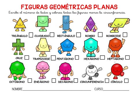 Poster A3 Y Actividades Para Trabajar Las Figuras GeomÉtricas Pla