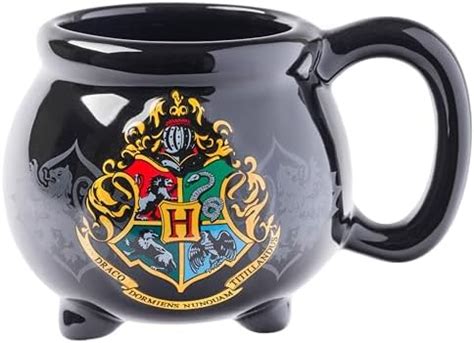 Paladone Harry Potter Tasse Hogwarts Zauberkessel Schwarz Bedruckt