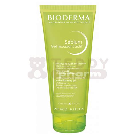 BIODERMA Sébium Gel Moussant Actif 200 ml