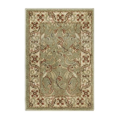 Simple Luxury Heritage Green Beige Area Rug Reviews Wayfair