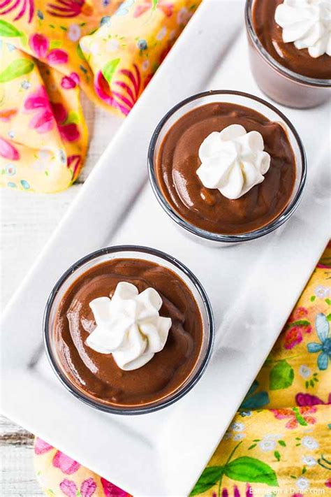 Homemade Chocolate Pudding Recipe