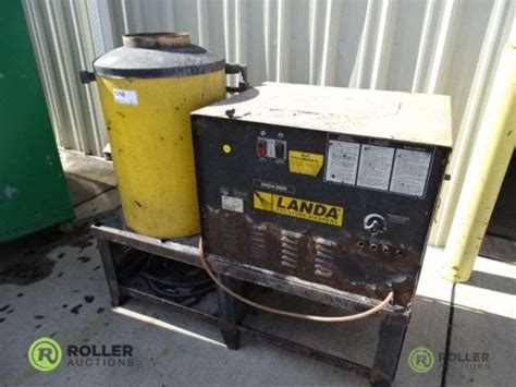 Landa Vhg4 3000 Hot Water Pressure Washer Roller Auctions