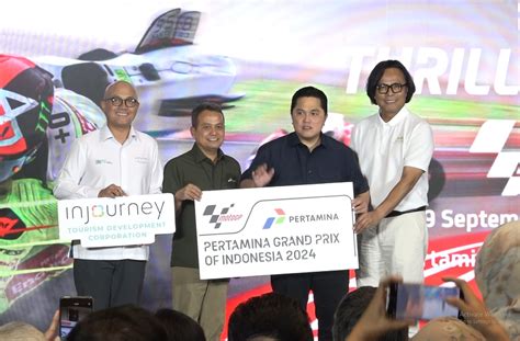 Erick Thohir Motogp Mandalika Ajang Pembuktian Indonesia Sebagai