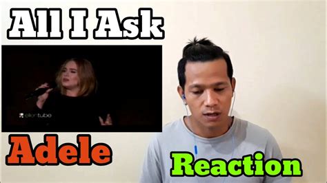 ADELE All I Ask Live On Ellen Degeneres Show Reaction YouTube