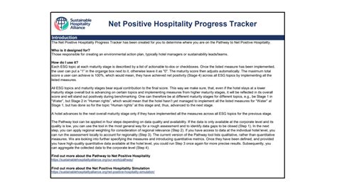 Tracking Progress On The Pathway To Net Positive Hospitality World