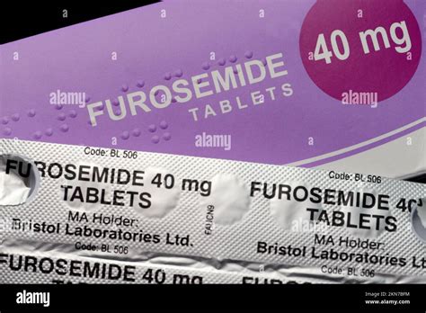 Furosomide Medicine To Treat High Blood Pressure And Oedema 40mg