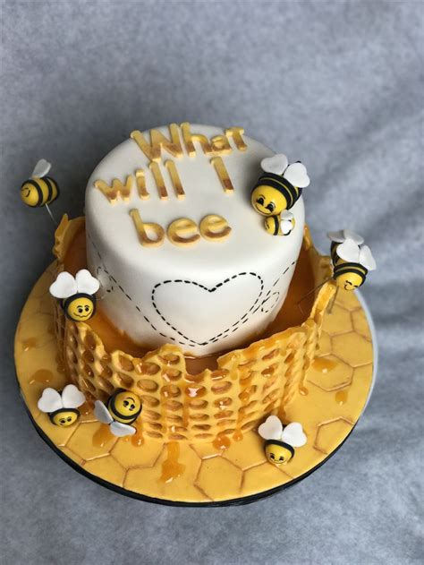 Bumble Bee Baby Shower Cake Bee Baby Shower Cake Bumble Bee Baby