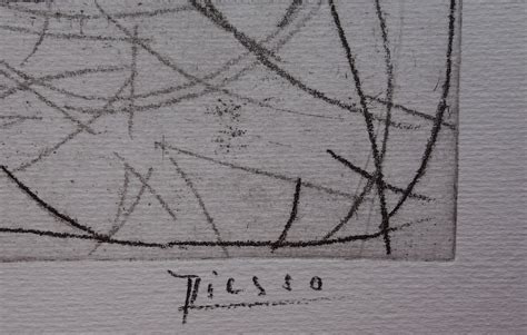 Fine Cubist Limited Edition Etching Woman Nude Picasso Etsy