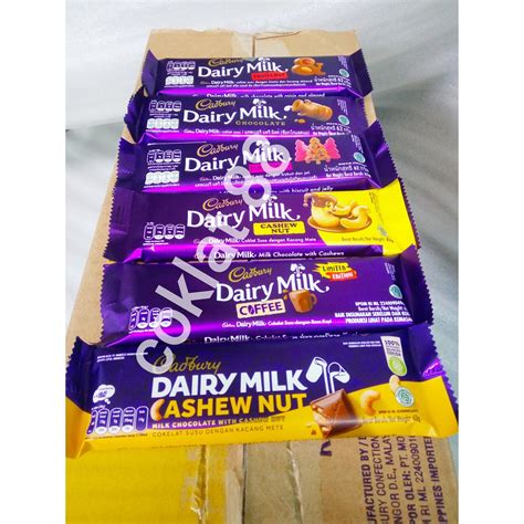 Jual CADBURY 62GR DAIRY MILK CADBURY CASHEW NUT 62 GRAM BLACK FOREST