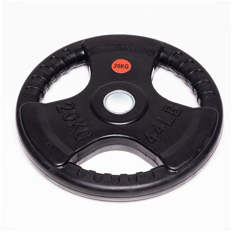 Olympic Tri Grip Rubber Coated Plates Best Price Olympic Plates