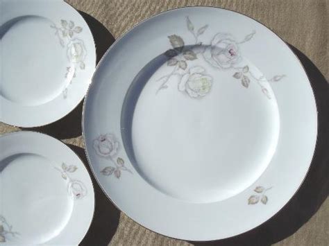 Sweetheart Rose vintage Johann Haviland Bavaria china dinnerware set for 6