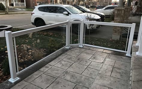 Clear Tinted Custom Tempered Glass Railing Systems WATERLOO RAILINGS