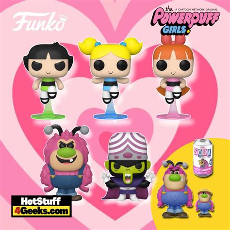 5 New Powerpuff Girls Funko Pops And 1 Soda To Collect 2021