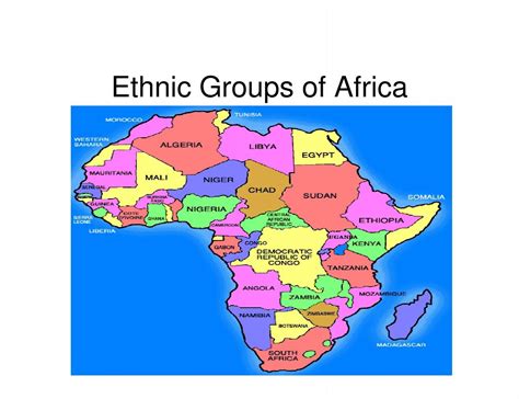 Ethnic Groups of Africa