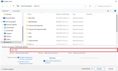 Cómo Convertir Word en PDF (Documento DOC para PDF) - Ninja del Excel 