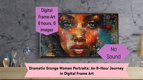 Dramatic Grunge Women Portraits An 8 Hour Journey In Digital Frame Art