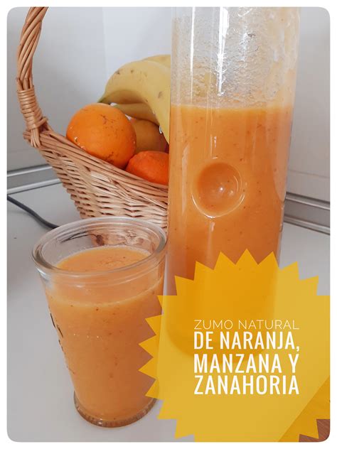 Jugo De Zanahoria Y Manzana