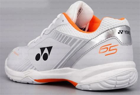 YONEX POWER CUSHION SHB 65X3 UNISEX WHITE ORANGE