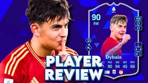 How Good Is 90 Potm Dybala Actually 🤔 Fc 24 Ultimate Team Sbc Player