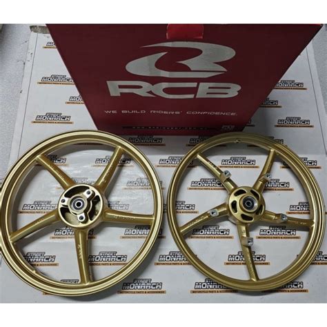 RCB 5 SPOKES MAGS RB5 SIZES 1 6 X 1 85 X 17 FOR SUZUKI RAIDER 150 FI