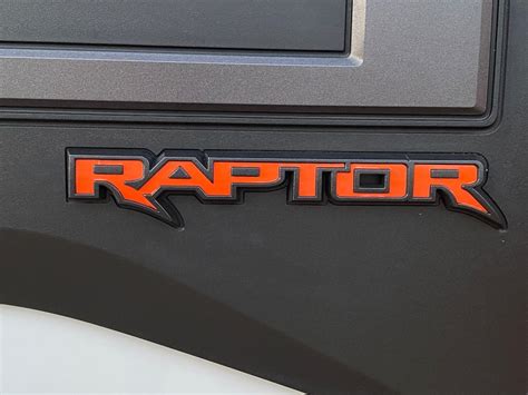 2017 2020 Ford Raptor Rear Emblem Inlay Vinyl Decal Etsy