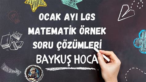 Lgs Matematik Ocak Ayı Örnek Soruları Çözümleri 2023 Youtube