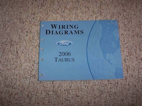 2006 Ford Taurus Electrical Wiring Diagram Manual Se Sel 3 0l V6 Xo Ebay