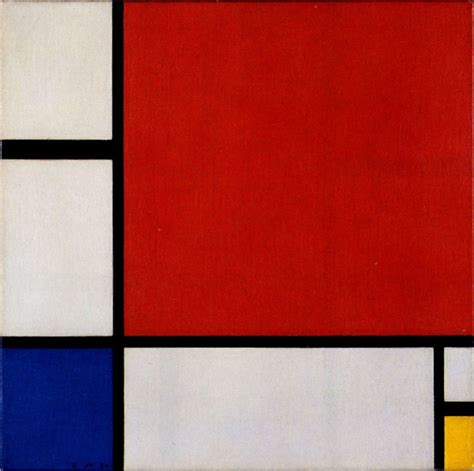 Composition Ii In Red Blue And Yellow Piet Mondrian Artwork On Useum